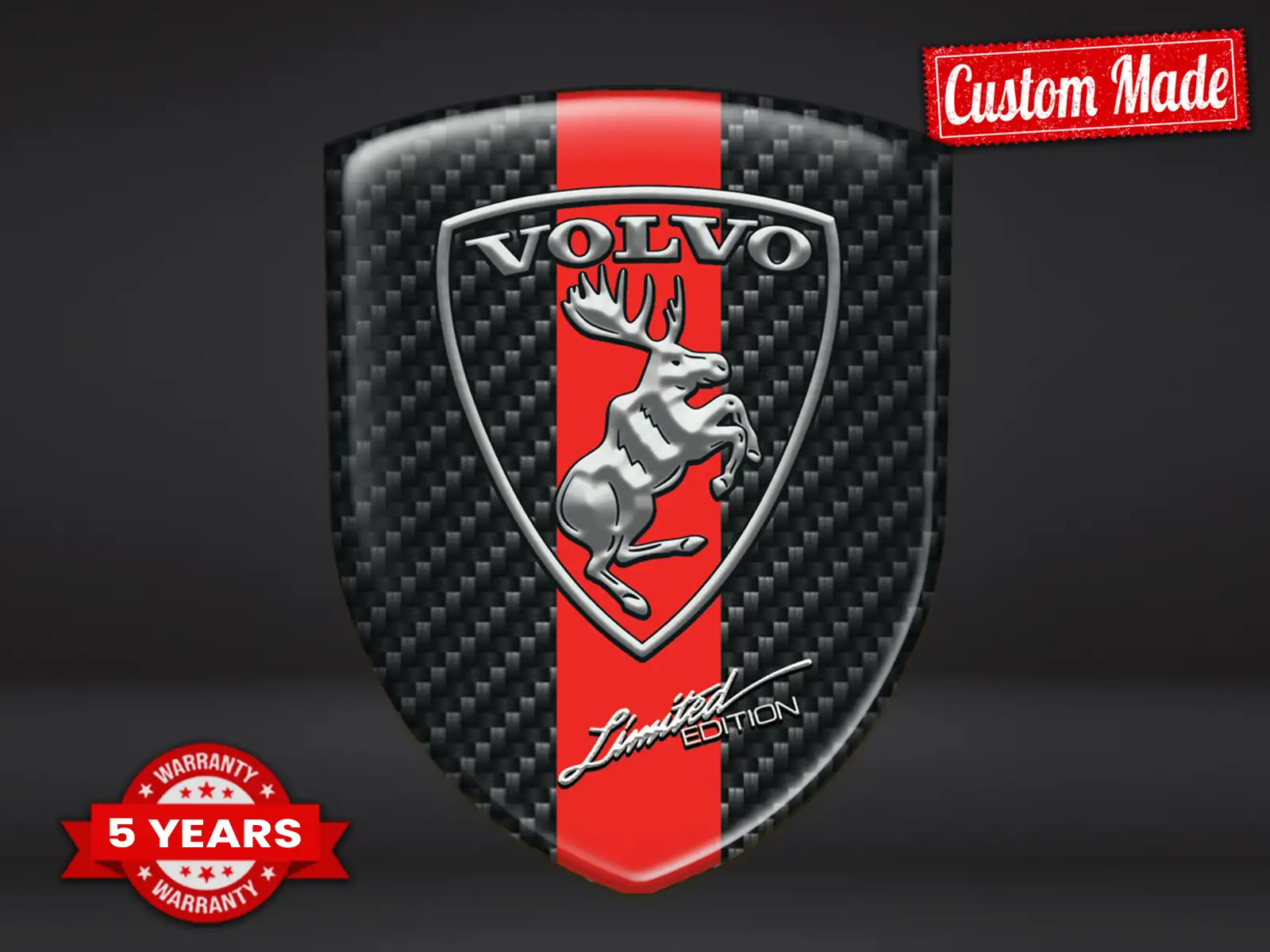 Volvo Pegatina Banner Auto Máximo Duradero Estilo Moderno